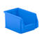 Caja con abertura frontal SSI Schäfer LF 221, polipropileno, L 234 x An 150 x Al 122 mm, 2,7 l, azul