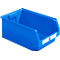 Caja con abertura frontal SSI Schäfer LF 532, polipropileno, L 500 x An 312 x Al 200 mm, 23,5 l, azul