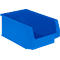 Caja con abertura frontal SSI Schäfer LF 532, polipropileno, L 500 x An 312 x Al 200 mm, 23,5 l, azul