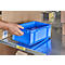 Caja con dimensiones norma europea EF 3120, 4,2 l, L 300 x An 200 x Al 120 mm, azul