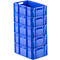 Caja con dimensiones norma europea MF 6220, 41,6 l, 4 + 1 GRATIS, azul