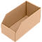Caja de almacenaje con frontal abierto, L 200 x A 100 x A 100 mm, 1,7 L, 50 piezas