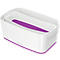 Caja de almacenamiento Leitz MyBox, DIN A5, para utensilios, blanco/violeta