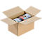 caja de cartón con fondo automático, para DIN A5,