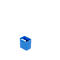 Caja de inserción EK 551, PS, 40 piezas, azul 