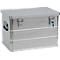 Caja de transporte Alutec CLASSIC 68, aluminio, 68 l, L 575 x An 385 x Al 375 mm, cerraduras de cilindro