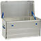 Caja de transporte Alutec COMFORT 92, aluminio, 92 l, L 780 x An 385 x Al 367 mm, tapa robusta
