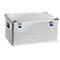Caja de transporte Alutec INDUSTRY 157, aluminio, 157 l, L 782 x A 585 x A 410 mm, con esquinas apilables, tapa robusta
