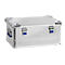 Caja de transporte Alutec INDUSTRY 48, aluminio, 48 l, L 580 x A 385 x A 277 mm, con esquinas apilables, tapa robusta