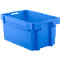 Caja europea EFB 643, L 600 x W 400 x H 300 mm, 54L, azul