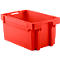Caja europea EFB 643, L 600 x W 400 x H 300 mm, 54L, rojo