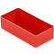Caja insertable EK 303, rojo, PS, 60 unidades