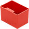 Caja insertable EK 501, PS, 40 unidades, rojo