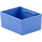 Caja insertable EK 6081, PP, azul, 40 unidades