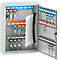 Caja para llaves TS42, para 42 llaves, gris luminoso/gris luminoso