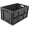 Caja plegable dimensiones norma europea 6432 NG, gris