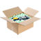 Cajas de cartón ondulado, 392 x 292 x 200 mm, rectangulares, 10 unidades