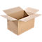 Cajas de cartón ondulado, 585x385x370 mm, rectangulares, 10 piezas