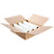 Cajas de cartón ondulado, 585x585x170 mm, cuadradas, 10 piezas