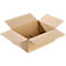 Cajas de embalaje de cartón ondulado, ancho 192 x fondo 292 x alto 150 mm, rectangulares