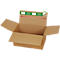 Cajas de envío Grünmarie®, 234 x 169 x 60-125 mm, formato A5/altura variable, fondo automático, hasta 20 kg, 100 % reciclable, cartón ondulado FSC®, marrón, 25 unid.