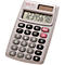 Calculatrice de bureau Genie 510, avec écran à 8 chiffres, fonctionnement à l'énergie solaire et piles