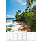 Calendrier illustré Korsch plages de rêve 2026, avec motifs photographiques, L 235 x H 335 mm, papier
