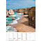 Calendrier illustré Korsch plages de rêve 2026, avec motifs photographiques, L 235 x H 335 mm, papier