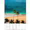 Calendrier illustré Korsch plages de rêve 2026, avec motifs photographiques, L 235 x H 335 mm, papier