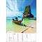 Calendrier illustré Korsch plages de rêve 2026, avec motifs photographiques, L 235 x H 335 mm, papier