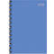 Calendrier livre Korsch 2026, A5, 320 pages, calendrier pour D/GB/F/I, samedi/dimanche sur 1 page, reliure à spirale, L 145 x H 205 mm, papier, bleu