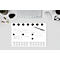 Calendrier sous-main semainier calendrier 2 années Sigel, A3, papier, 30 feuilles, To-Do-Liste etc., noir/blanc