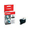 Canon Tintenpatrone mit Aufschrift 6 Black BCI-6BK und eine einzelne Patrone daneben.