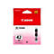 Verpackung einer Canon Tintenpatrone. Roter Hintergrund mit Schriftzug "Canon" und "PIXMA". Enthält Text: "42 PM Photo Magenta".