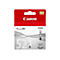 Graue Canon-Tintenpatrone in Verpackung. Aufdruck: Canon, Pixma, 521 GY.