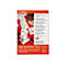 Canon High Resolution Papier Packung im A4 Format mit 200 Blatt auf rotem Untergrund mit Druckbeispielen.