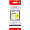 Yellow Canon ink cartridge in packaging with product name and logo.