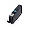 Canon Tintenpatrone 72 C Cyan mit Aufdrucken und QR-Code.