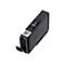 Cartouche d'encre Canon noire. Inscription : Canon, 72, PBK, Photo Black, PGI-72PBK, Made in Japan.