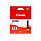 Rote Canon Pixma 72 R Tintenpatrone. Aufdruck Canon, Pixma und 72 R Red.