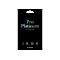 Schwarze Verpackung von Canon Pro Platinum Fotopapier mit 50 Blatt im Format 10x15 cm.