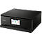 Canon PIXMA TS8750 multifunctionele printer, 3 in 1, USB/WLAN/Cloud/SDCard, automatisch dubbelzijdig/mobiel printen, tot A4, incl. 6 inktcartridges, zwart