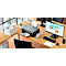 Canon Tintenstrahl-Multifunktionsdrucker PIXMA G2560 MegaTank, Schwarzweiß/Farbe, 3-in-1, USB, Duplex, bis A4, inkl. CMYK-Flaschen