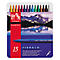 Caran d'Ache pen set with 15 felt-tip pens in different colors. A mountain panorama is depicted on the packaging.