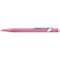 Caran d'Ache Kugelschreiber 849 COLORMAT-X, Metallclip, Druckmechanik, rosa