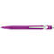 Caran d'Ache Kugelschreiber 849 COLORMAT-X, Metallclip, Druckmechanik, violett
