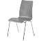 Carcasa de silla 720, apilable, carcasa de asiento cónica, gris