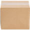 Brown rectangular cardboard box sealed with tape.