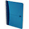 Carnet à spirales OXFORD Office Urban Mix A6, format A6, double reliure, 90 feuilles quadrillées, sans microperforation, blanc, EU ECO Label PEFC, couvertures assorties, 10 pièces