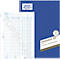 Carnet d'inventaire AVERY® Zweckform, 50 Originale n° 1101